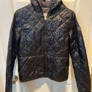 Abercrombie & Fitch Black Quilted Jacket